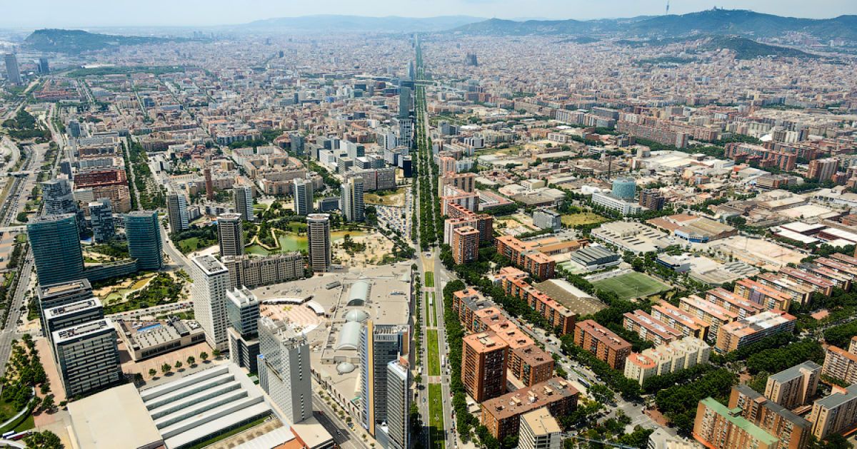 Барселона з висоти / © gelio.livejournal.com