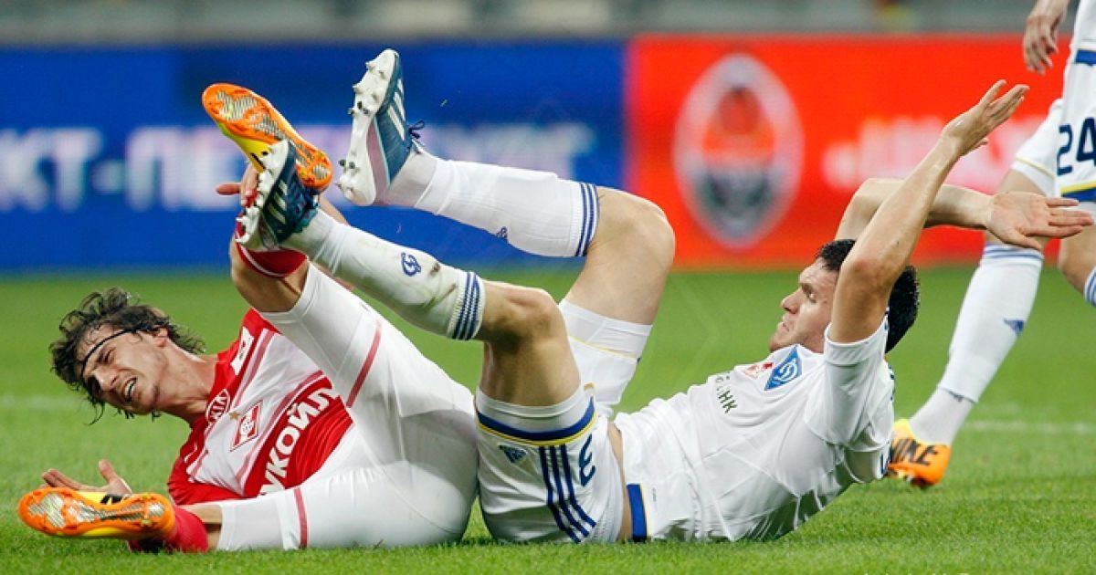 зіткнення Яковлєва і Селіна / © fcdynamo.kiev.ua