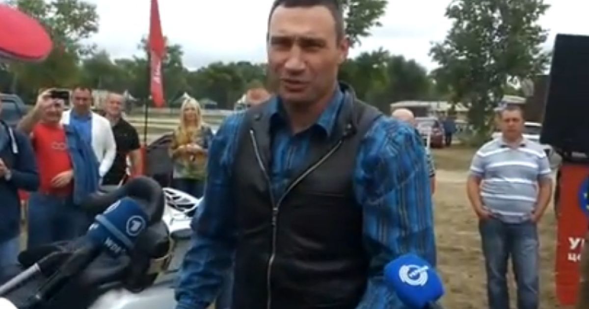 Кличко дав старт байкерському пробігу