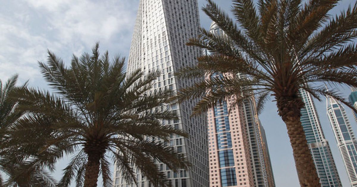 Висота вежі-спіралі Infinity Tower становить 310 м / © Фото EPA/UPG