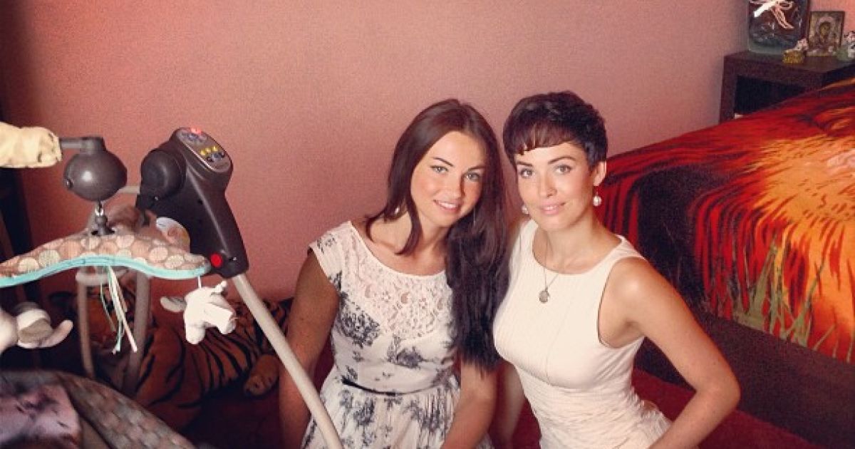 Астаф'єва похрестила сина подруги