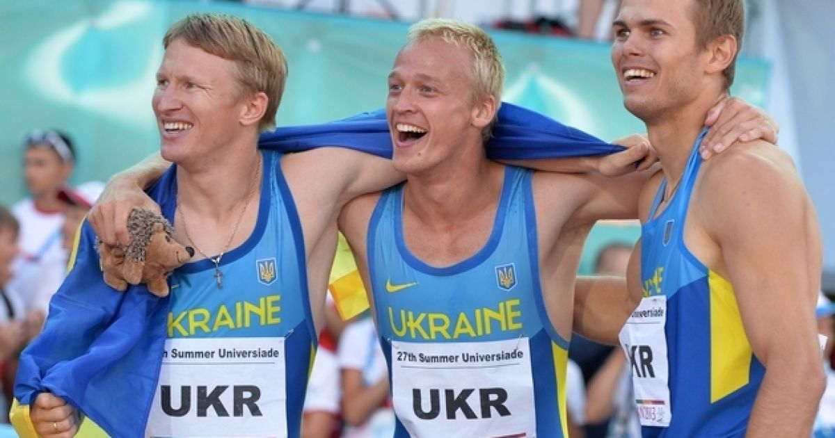 Українські спринтери - переможці універсіади