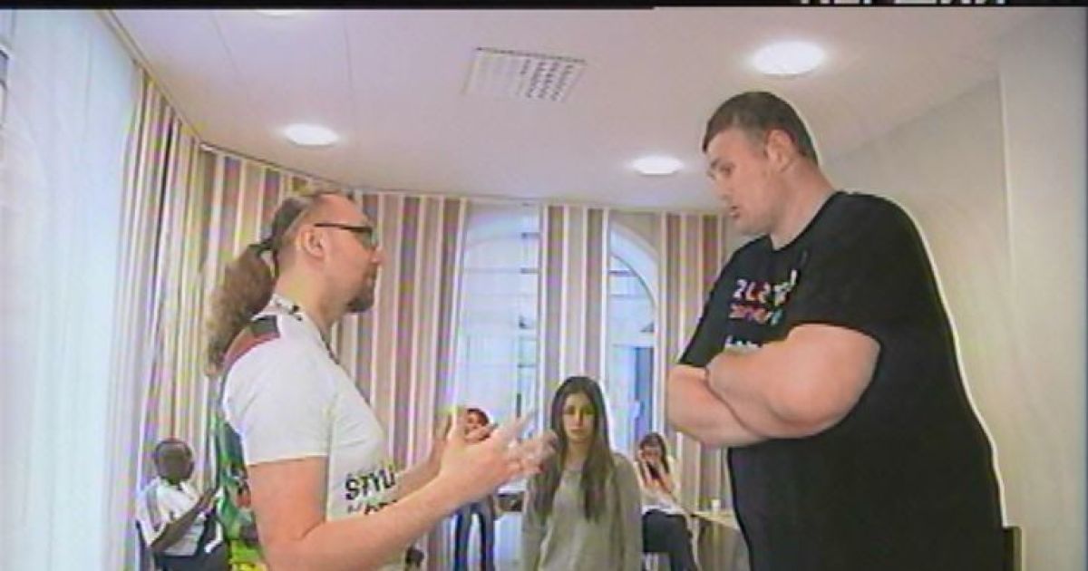 Злата Огневич з командою до останнього відпрацьовували номер / © Перший національний канал