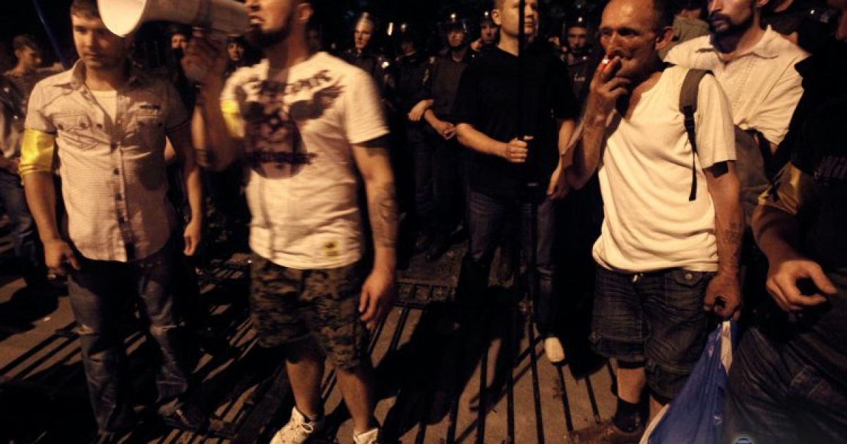 У Києві пройшло пікетування Святошинського райвідділу міліції / © УНІАН