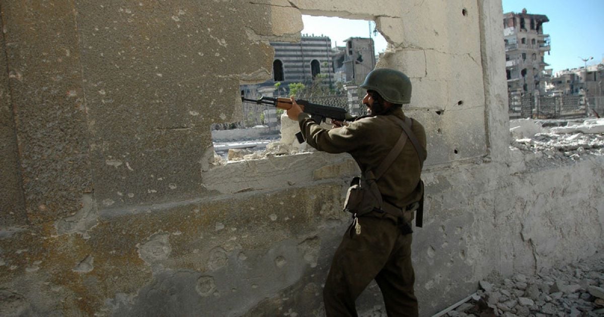 Сирійський Хомс знищений / © Фото EPA/UPG