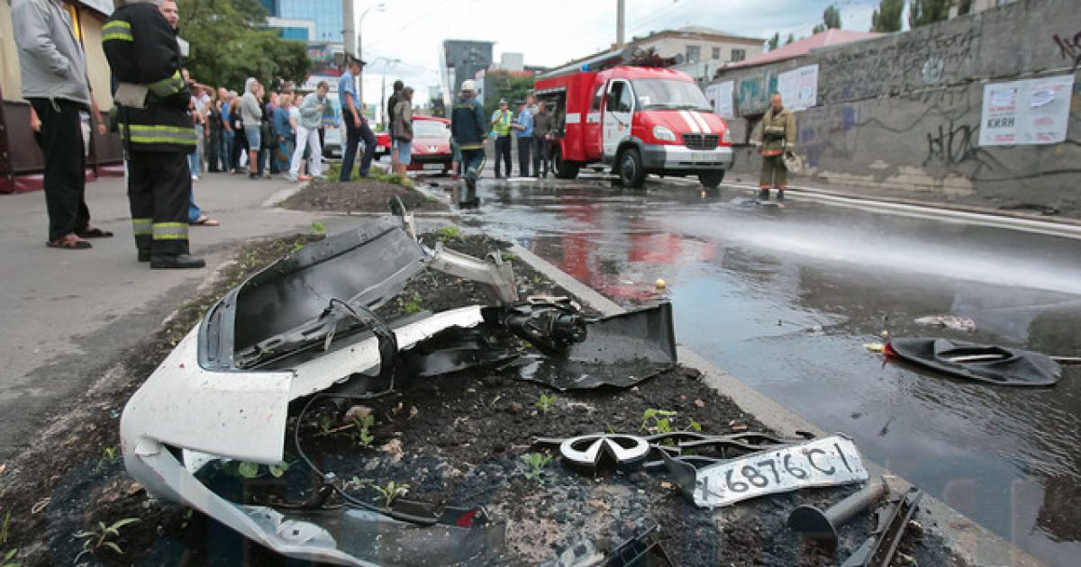 У Києві в районі станції метро "Шулявська" сталася велика аварія / © Сегодня