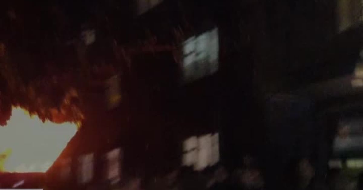 У Києві горів гуртожиток КПІ: