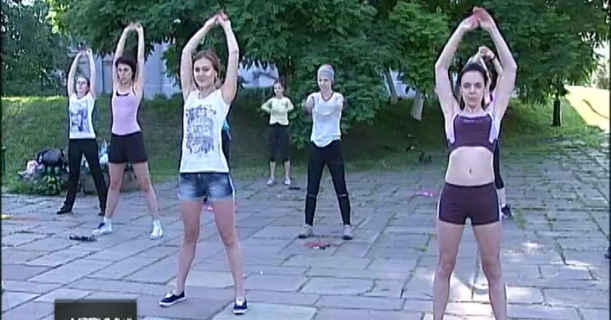 Все больше киевлян объединяются в соцсетях и тренируются вместе