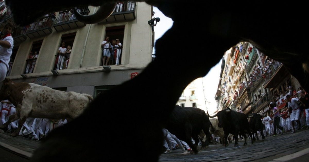 В Іспанії почалися традиційні забіги з биками. / © Фото EPA/UPG