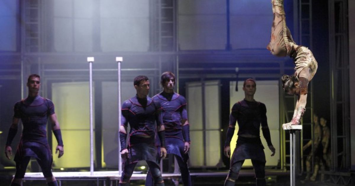 Шоу Rizoma "Time" в Києві. / © УНІАН