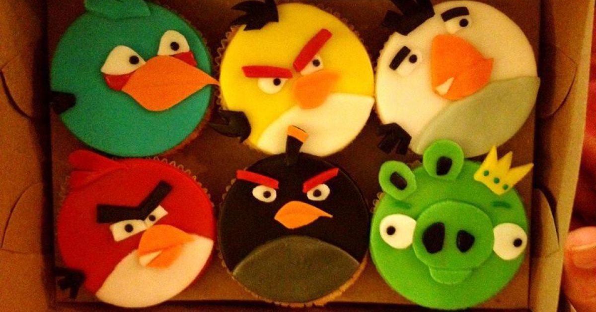 Angry Birds стали тортами і тістечками / © www.facebook.com/angrybirds
