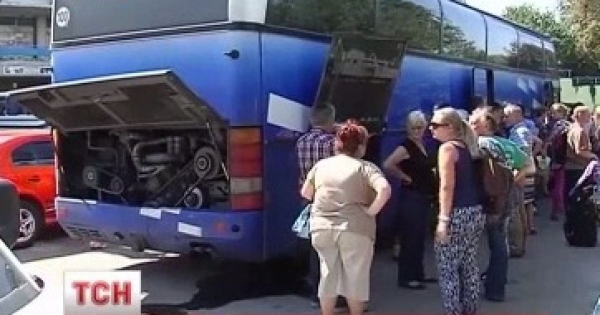 У Львові автобус захопили майже півсотні пасажирів