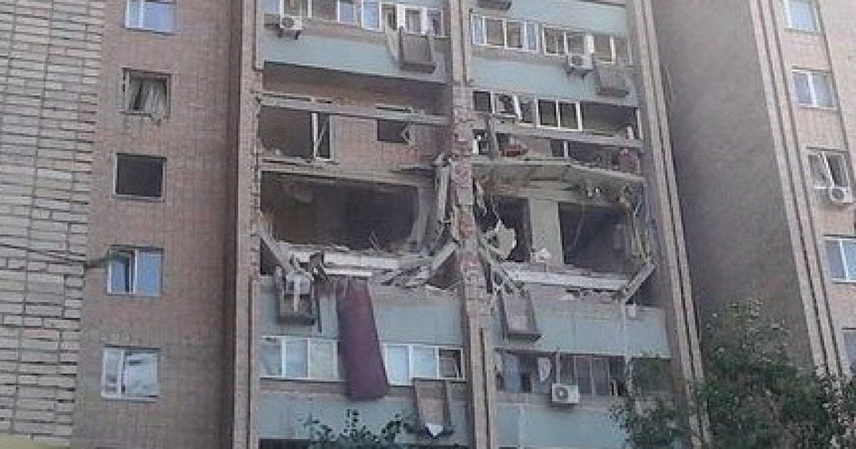 Зруйновано декілька квартир