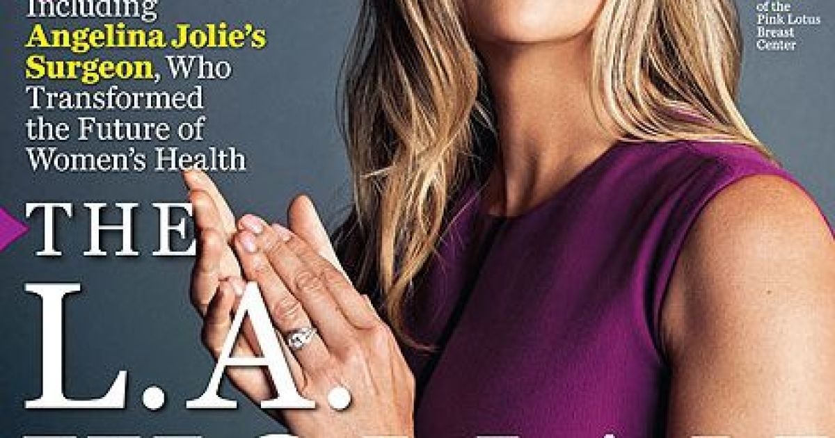 Крісті Фанк прикрасила обкладинку Los Angeles Magazine