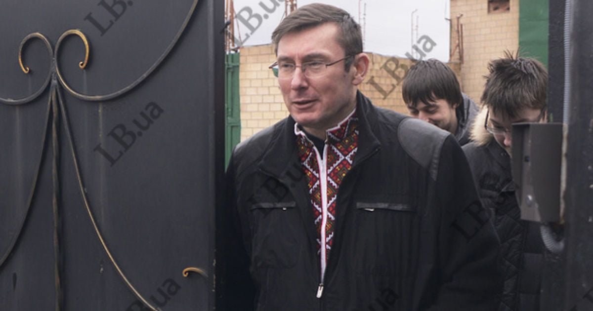 Луценко запевнив, що не хоче бути депутатом.