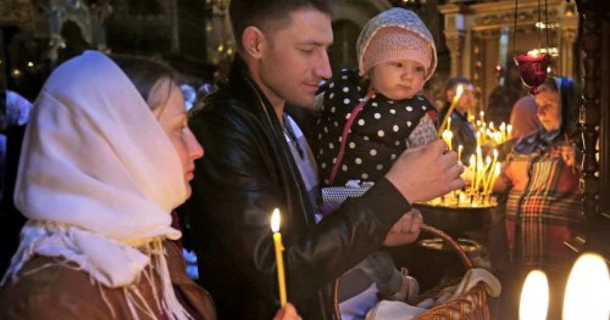 В Житомире священники разных конфессий вместе помолились за Украину на Пасху