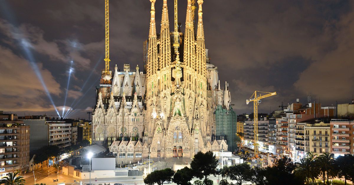 Барселона з висоти / © gelio.livejournal.com