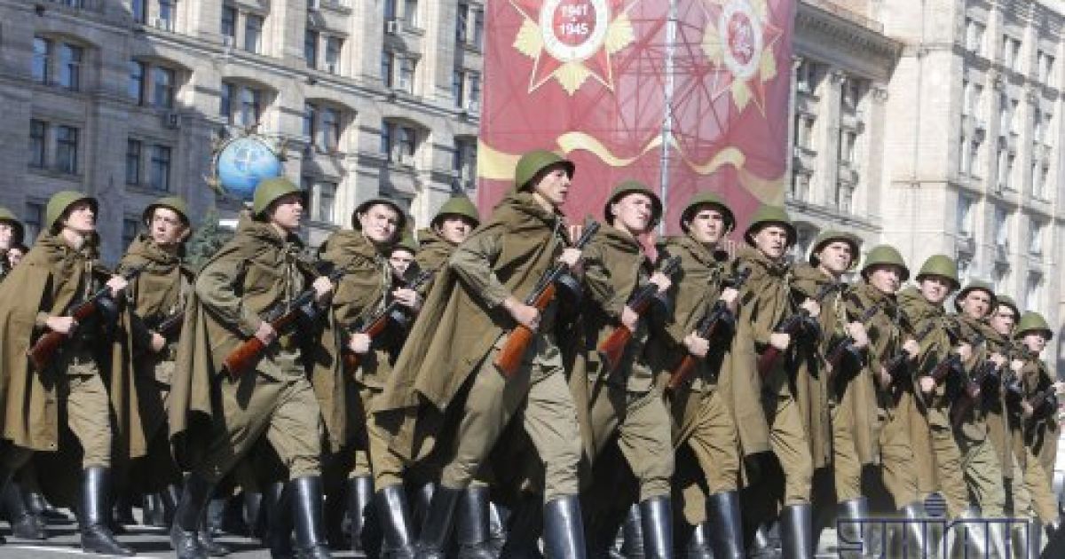 У Києві святкують День Перемоги. / © УНІАН