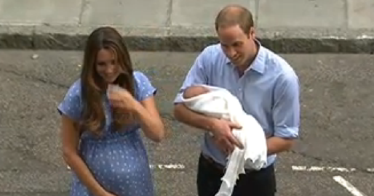 Принц Вільям та Кейт Міддлтон зареєстрували народження сина