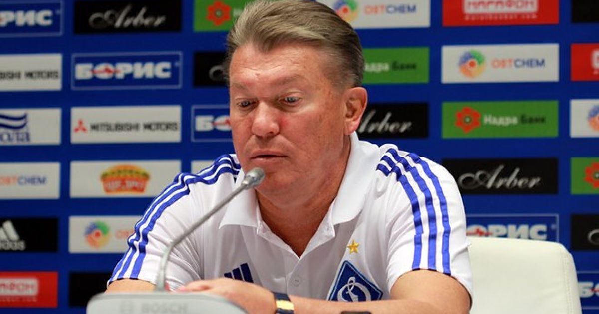 Блохін не розуміє, чому не обіграли "Волинь"