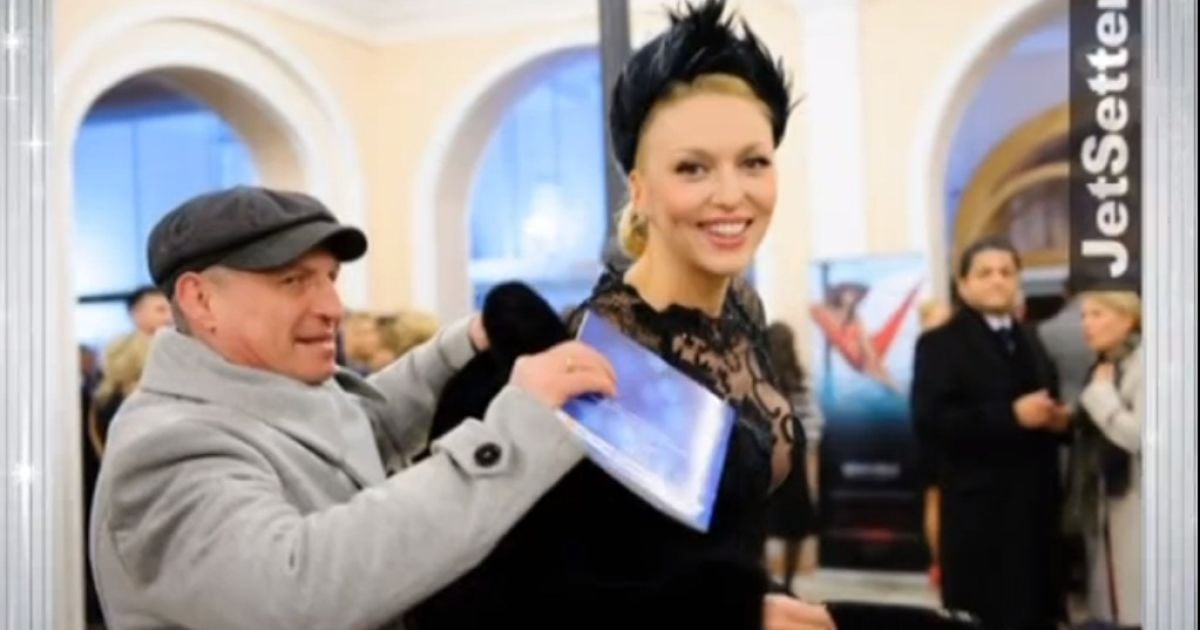 Чоловіка Полякової все ж "спіймали"в кадр