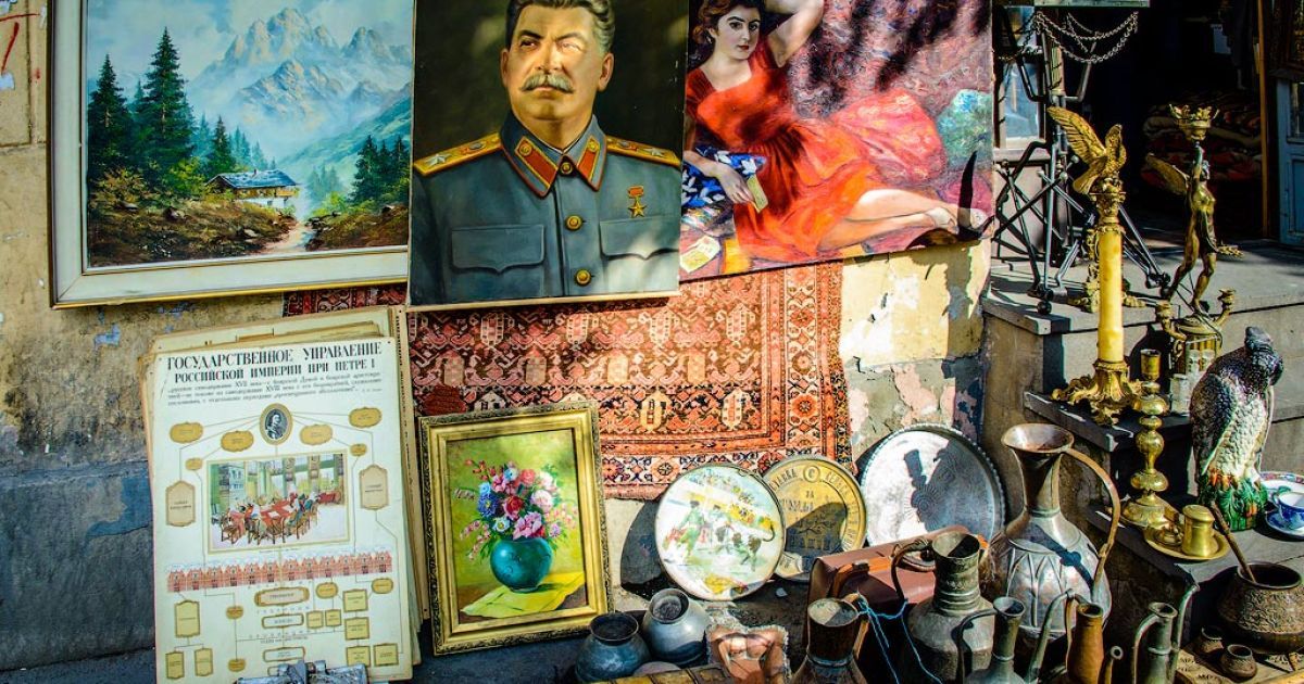 Барахолка в Тбілісі