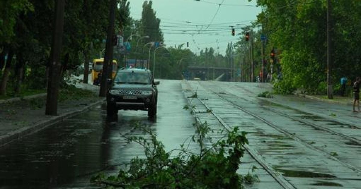 Злива у Києві 28 червня (Фото vk.com/typical_kiev)