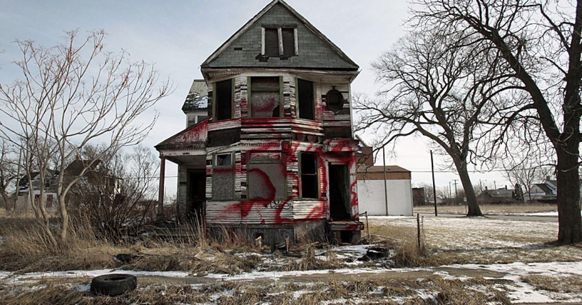 Будинки у Детройті знаходяться у жалюгідному стані