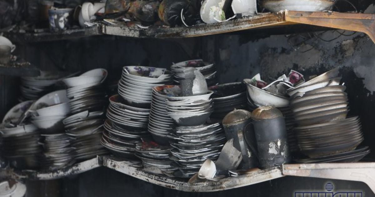 У Полтаві горів ринок