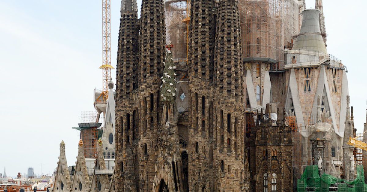 Барселона з висоти / © gelio.livejournal.com