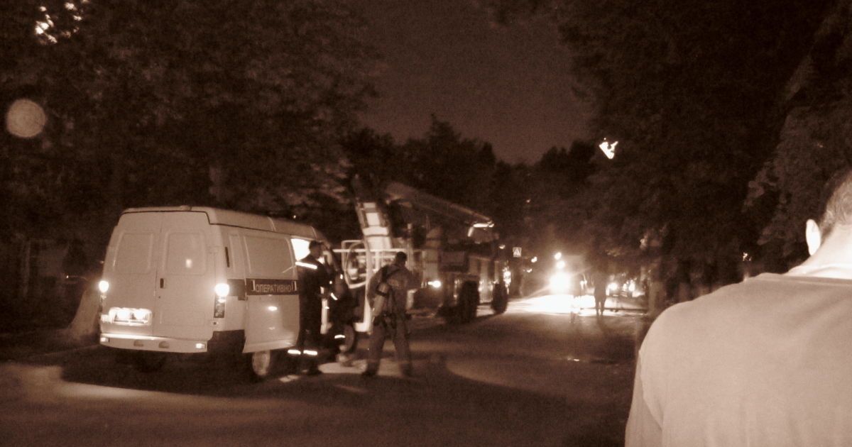 У Києві горів гуртожиток КПІ: