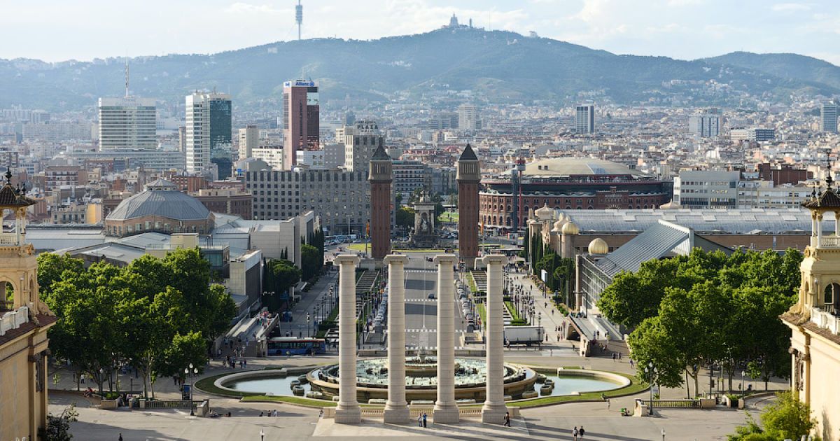 Барселона з висоти / © gelio.livejournal.com