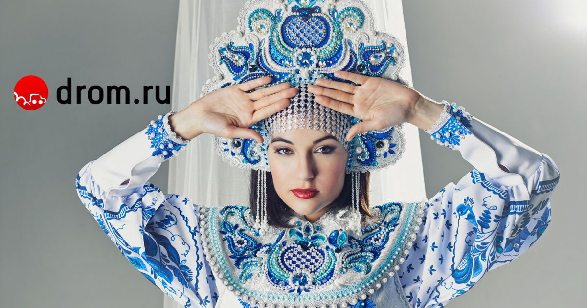 Саша Грей в кокошнику