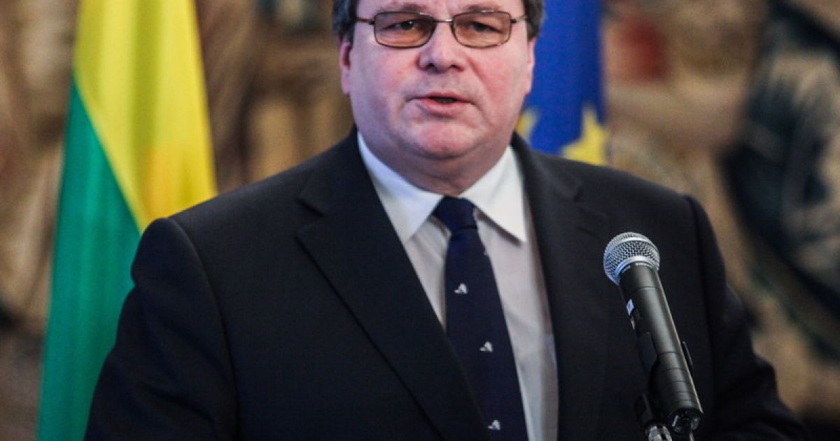 Голова МЗС Литви Лінас Лінкевічюс застерігає Україну від провалу підписання угоди з ЄС.