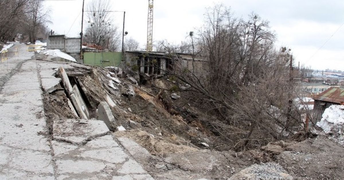 У Києві знову обвалилася земля / © Сегодня