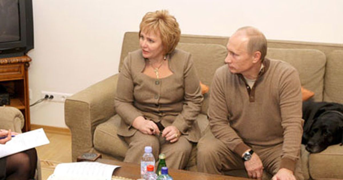 Путін розлучається з дружиною після майже 30-річного шлюбу