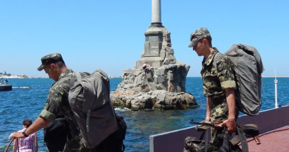 Підготовка до спільного святкування Дня війського-морського флоту ВМС України і Росії / © УНІАН