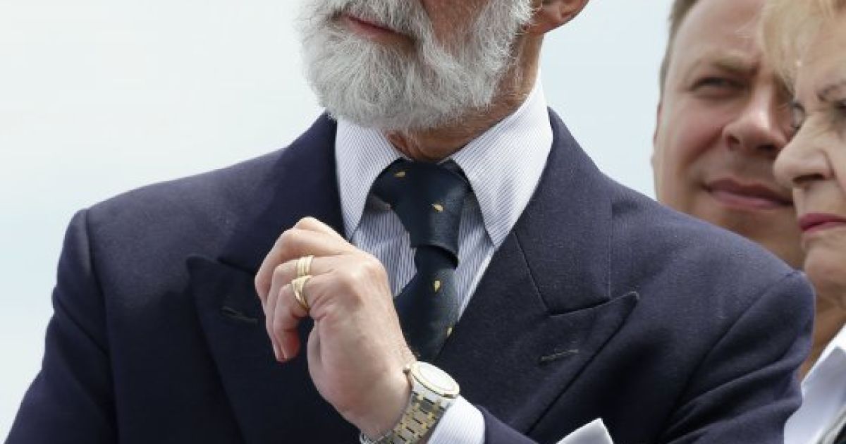 Британський принц Майкл Кентський прибув до Києва на ретро-літаку / © УНІАН