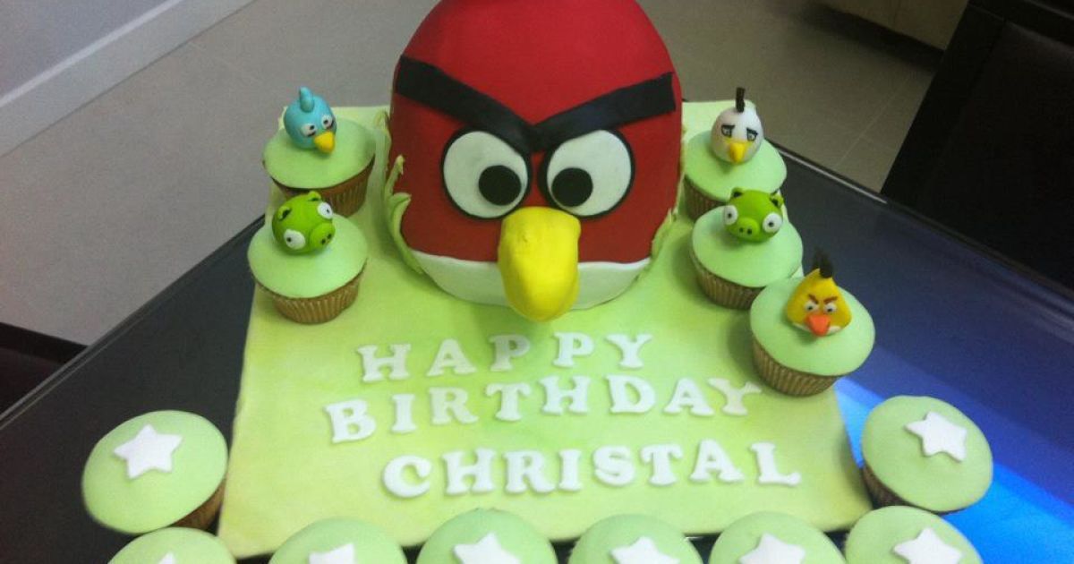 Angry Birds стали тортами і тістечками / © www.facebook.com/angrybirds