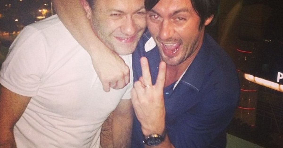 Мілевський відпочиває в Баку / © Instagram Оксани Гайсинської