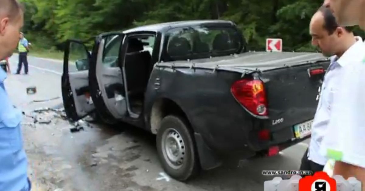 На трасі Судак-Грушівка сталася ДТП з чотирьох авто / © sandro.in.ua
