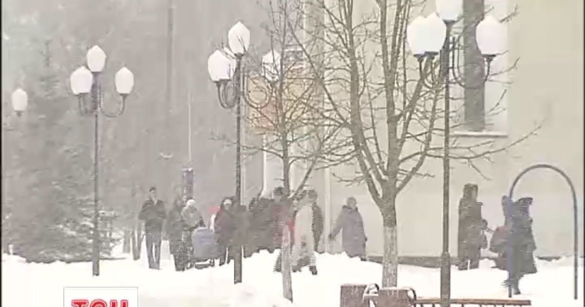 Україну засипле снігом