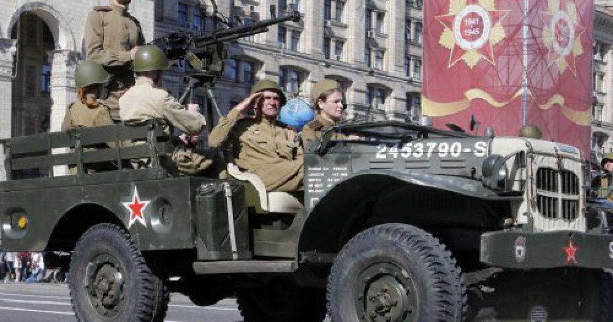 У Києві святкують День Перемоги. / © УНІАН
