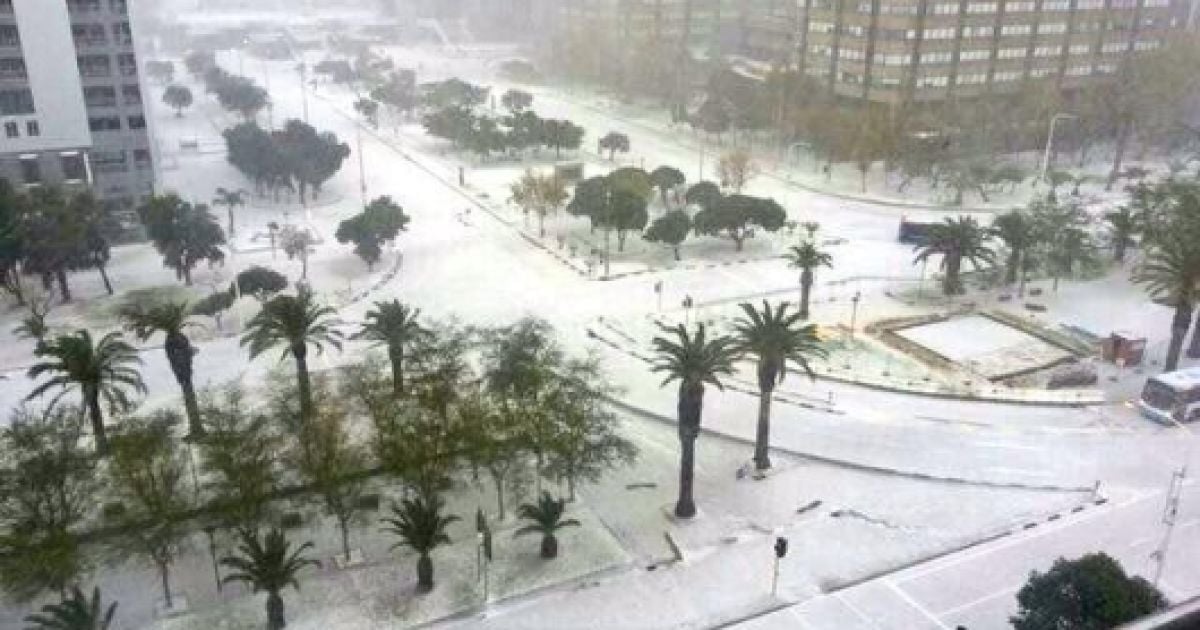 Сніг в Африці