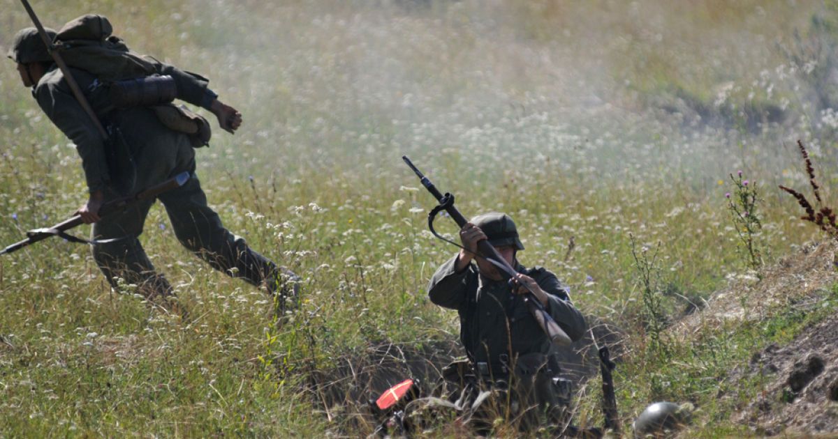 Реконструкція бою під Бродами / © Lenta.ru