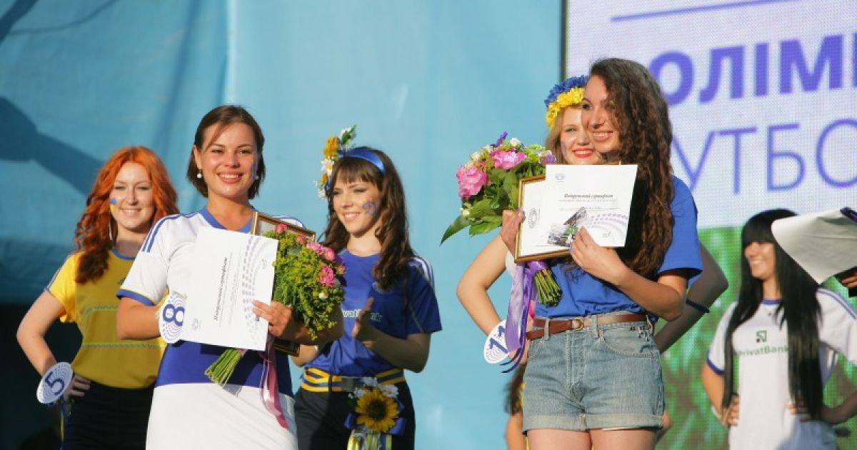 В Києві обрали Футбольну королеву / © nsc-olimpiyskiy.com.ua
