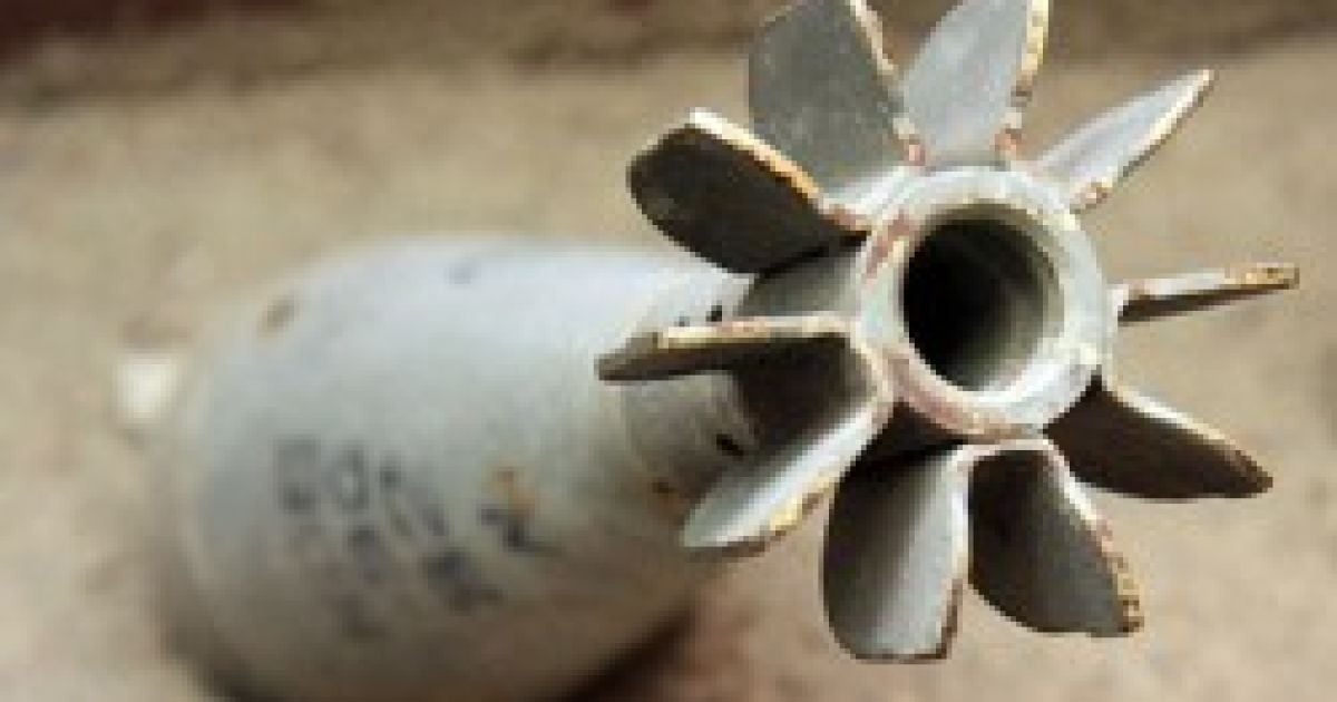 У житловому будинку знайшли міну