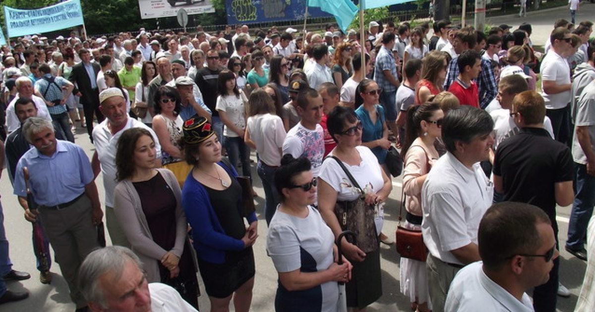 У Сімферополі проходить мітинг. / © Сегодня