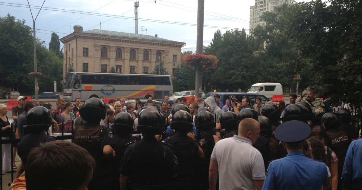 "Беркут" відтіснив підприємців
