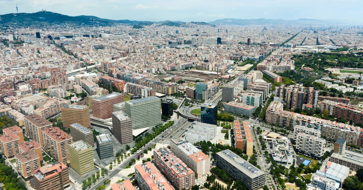 Барселона з висоти / © gelio.livejournal.com